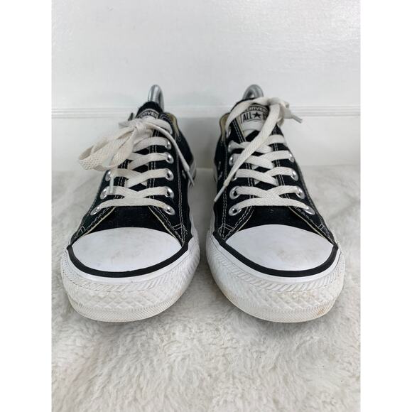 Converse Chuck Taylor All Star Low-Top Sneakers Black Women’s Size 9 W9166 - Picture 2 of 8